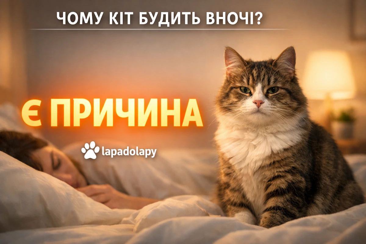 Чому кіт будить вночі і що з цим робити
