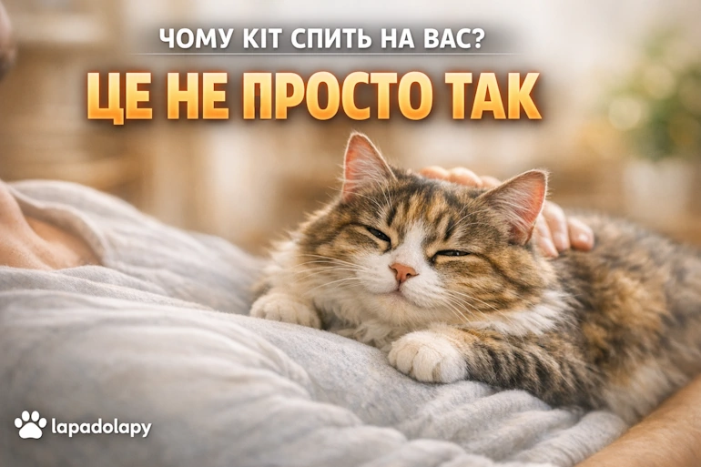 Чому кіт спить на вас? Ось що це означає насправді