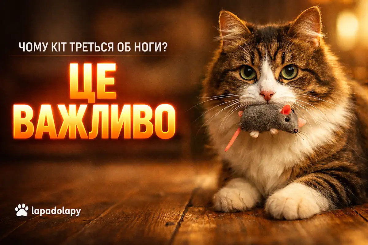 Чому кіт треться об ноги: що це означає і коли варто звернути увагу