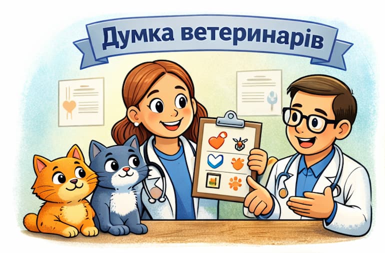 думка ветеринарів щодо харчування котів