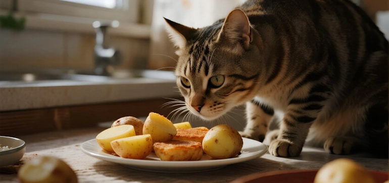 Чи можна коту картоплю: чи безпечна картопля для котів