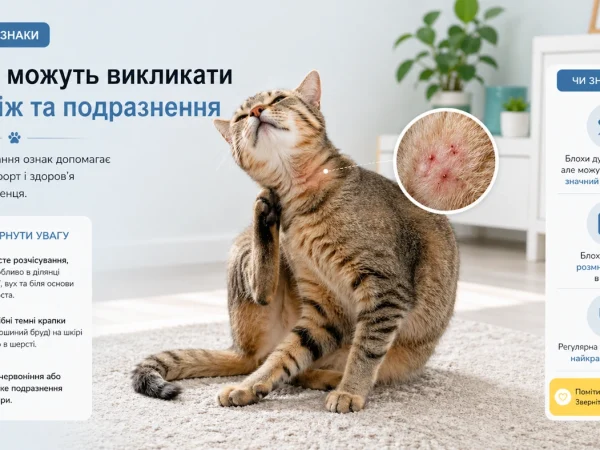 Блохи у кота — як позбутися раз і назавжди (і не допустити повторення)