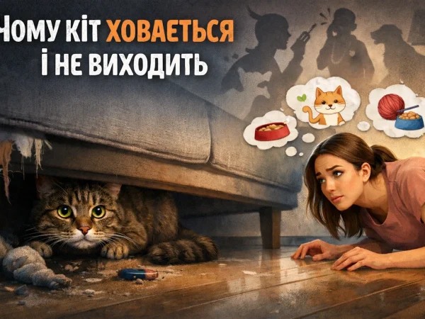 Чому кіт ховається і не виходить – правда, яку більшість власників ігнорує