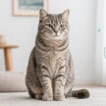 дорослий кіт сидить у домашніх умовах можливі ознаки старіння у кота