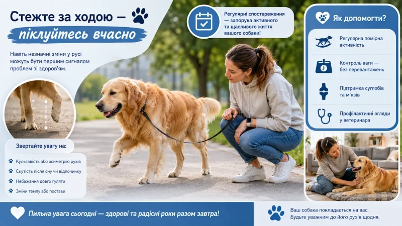 Чому собака кульгає: ветеринари назвали причини, які власники часто недооцінюють
