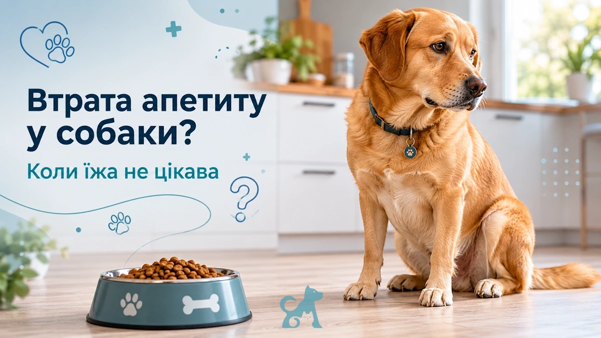 Чому собака не їсть: ветеринари пояснили, коли це нормально, а коли — небезпечний симптом