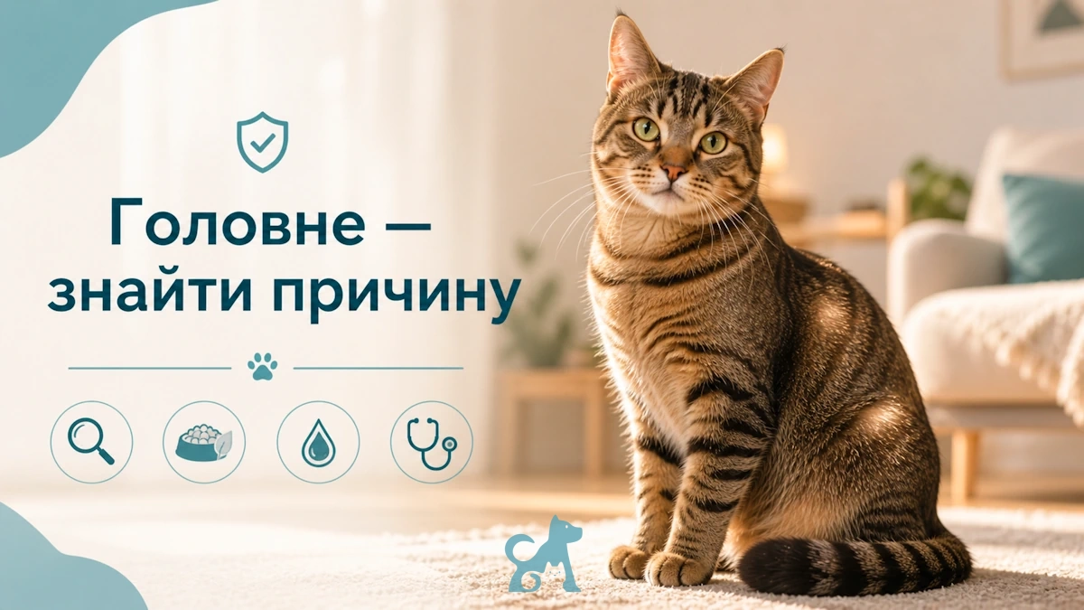 чому у кота випадає шерсть без симптомів — приховані причини і діагностика