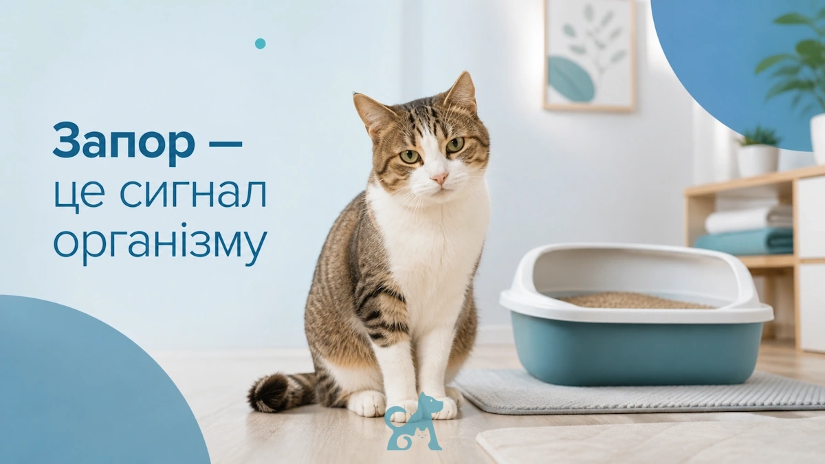 Запор у котів: лікування, симптоми і коли це вже небезпечно для життя
