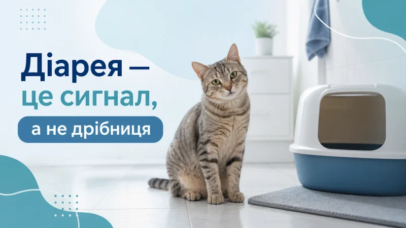 Діарея у котів: причини, які більшість власників недооцінює (і коли це вже справді небезпечно)