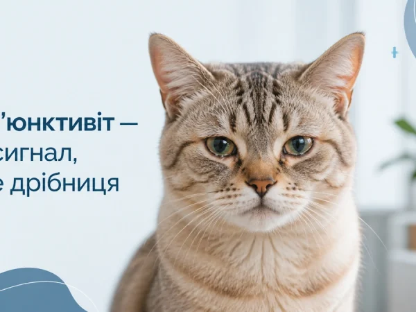 Кон’юнктивіт у кота: що робити, щоб не втратити зір (важливо знати кожному власнику)