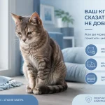 Кіт виглядає млявим у кімнаті — можливі небезпечні симптоми поганого самопочуття