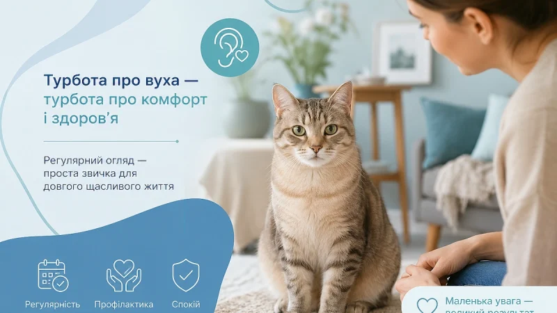 Як доглядати за вухами кота, щоб не пропустити проблему, яка може роками руйнувати здоров’я